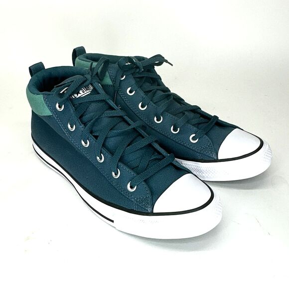 Chuck Taylor All Star Mid 'Street Utility Deep Sleep' 2 tone size 11 men Teal - Picture 1 of 9